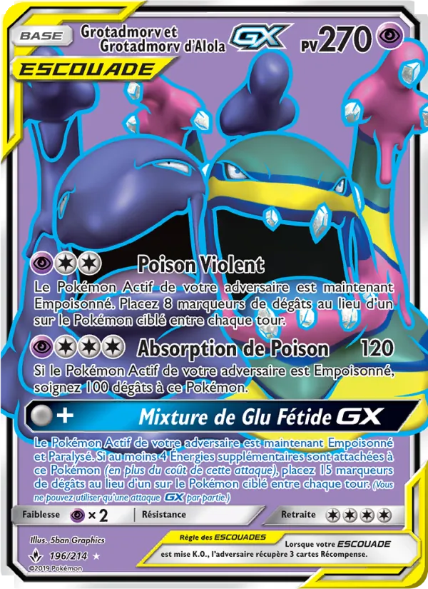 Grotadmorv et Grotadmorv d’Alola GX 196 — Alliance Infaillible