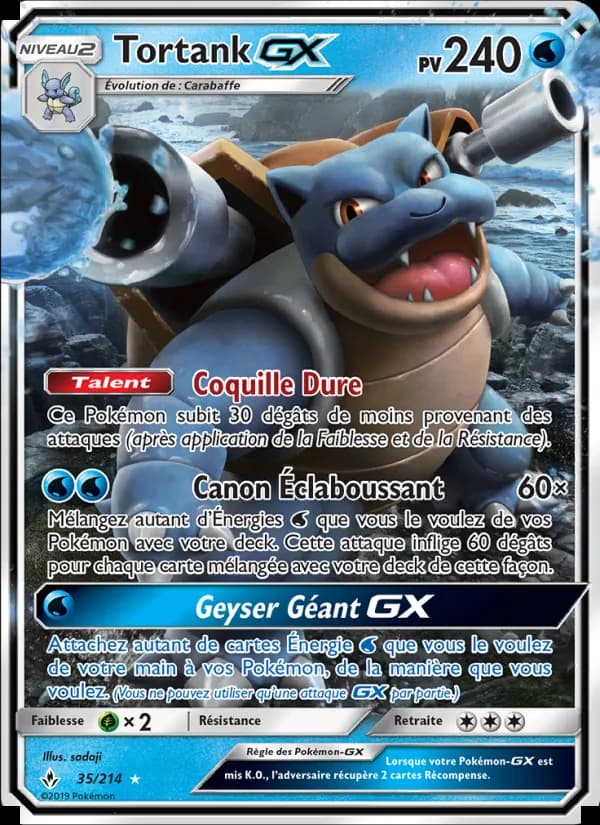 Tortank GX 35 — Alliance Infaillible