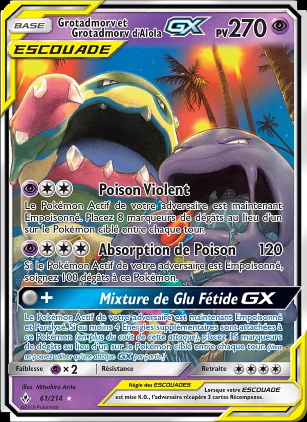 Grotadmorv et Grotadmorv d’Alola GX 61 — Alliance Infaillible