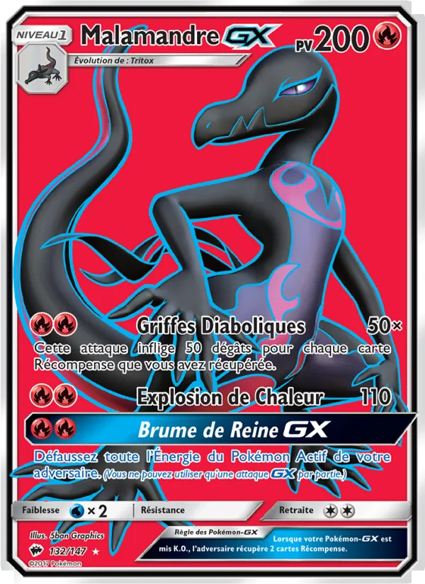 Malamandre GX 132 — Ombres Ardentes