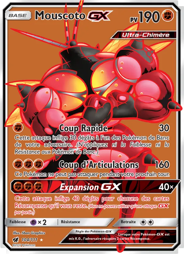 Mouscoto GX 104 — Invasion Carmin