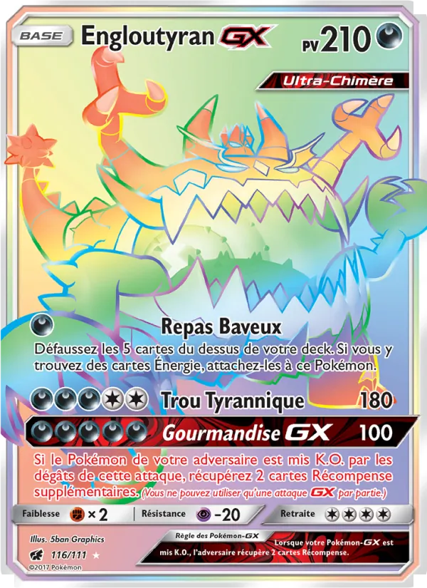 Engloutyran GX 116 — Invasion Carmin