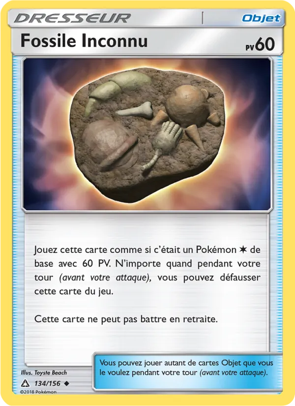 Fossile Inconnu 134 — Ultra-Prisme