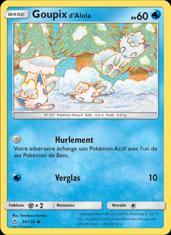 Goupix d’Alola 30 — Ultra-Prisme