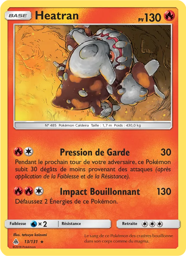 Heatran 13 — Lumière Interdite