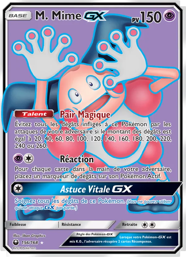 M. Mime GX 156 — Tempête Céleste