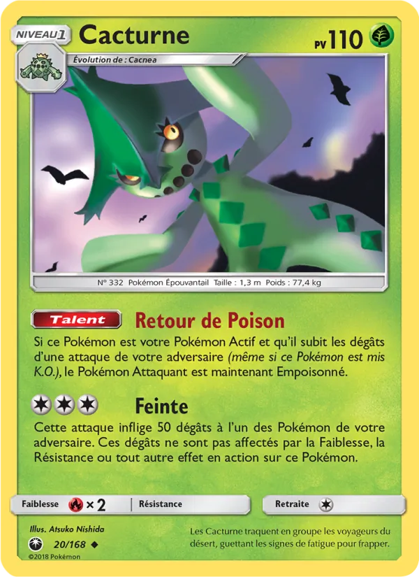 Cacturne 20 — Tempête Céleste