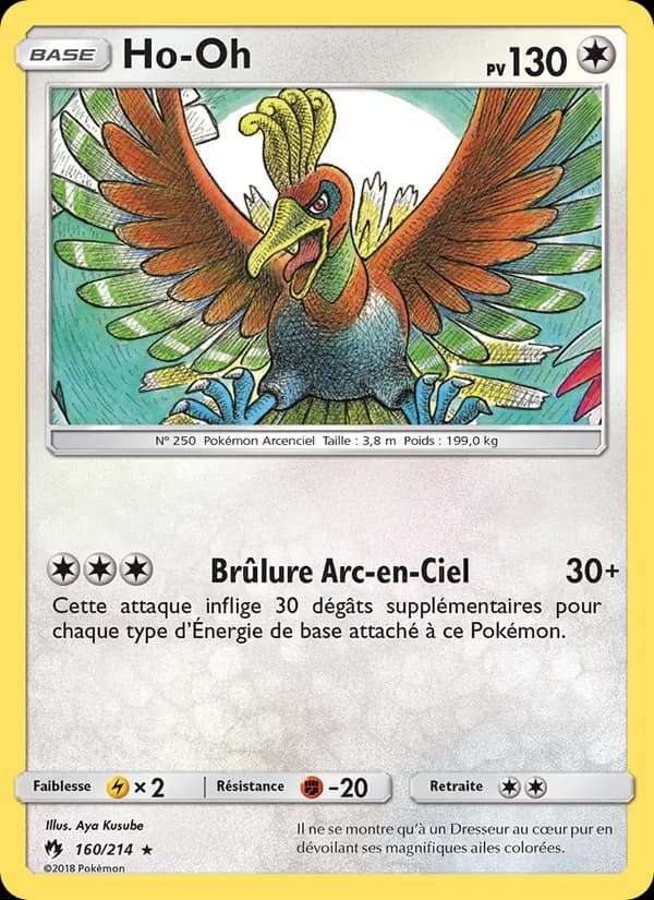 Ho-Oh 160 — Tonnerre Perdu