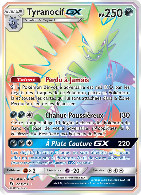 Tyranocif GX 223 — Tonnerre Perdu