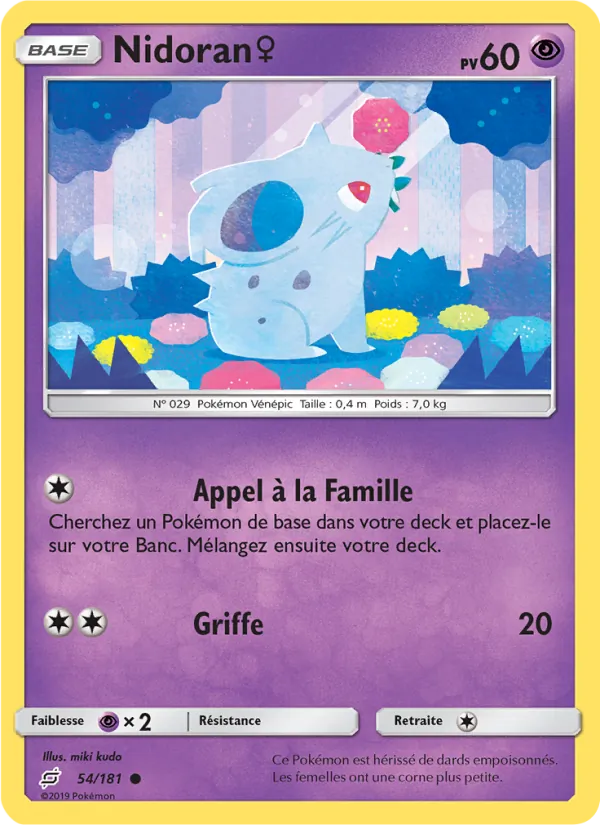 Nidoran♀ 54 — Duo de Choc