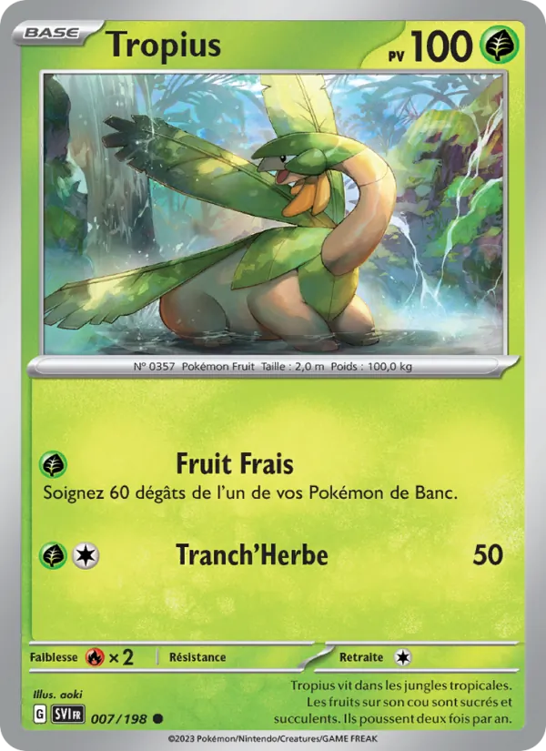 Tropius 007 — Écarlate et Violet