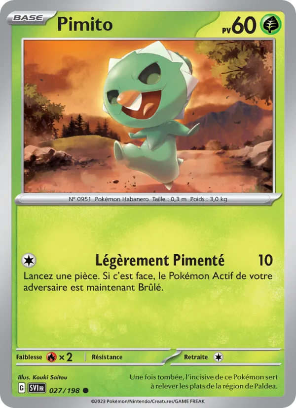 Pimito 027 — Écarlate et Violet