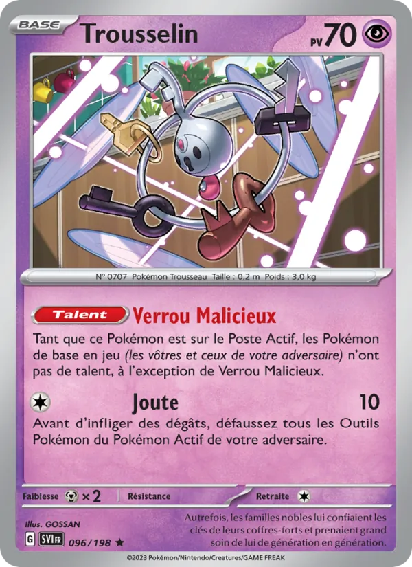 Trousselin 096 — Écarlate et Violet
