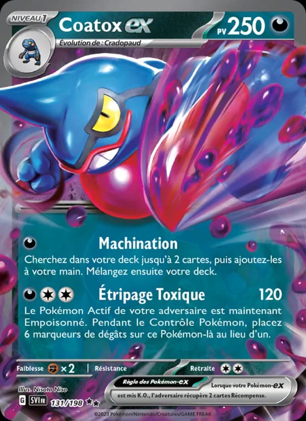 Coatox-ex 131 — Écarlate et Violet