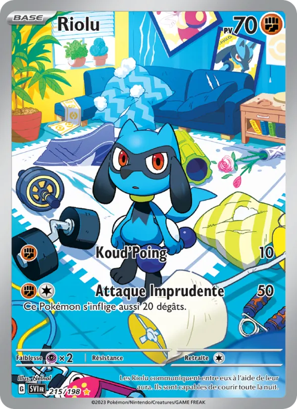Riolu 215 — Écarlate et Violet