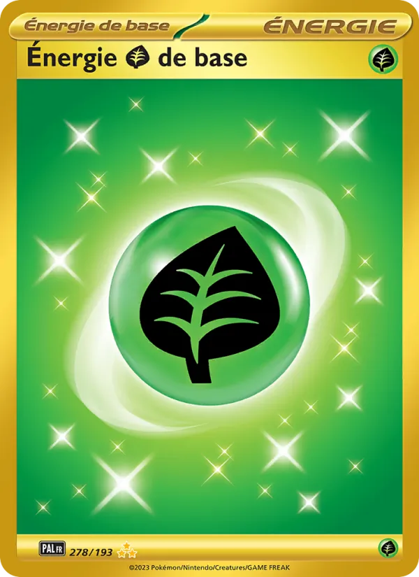 Énergie Grass de base 278 — Évolutions à Paldea