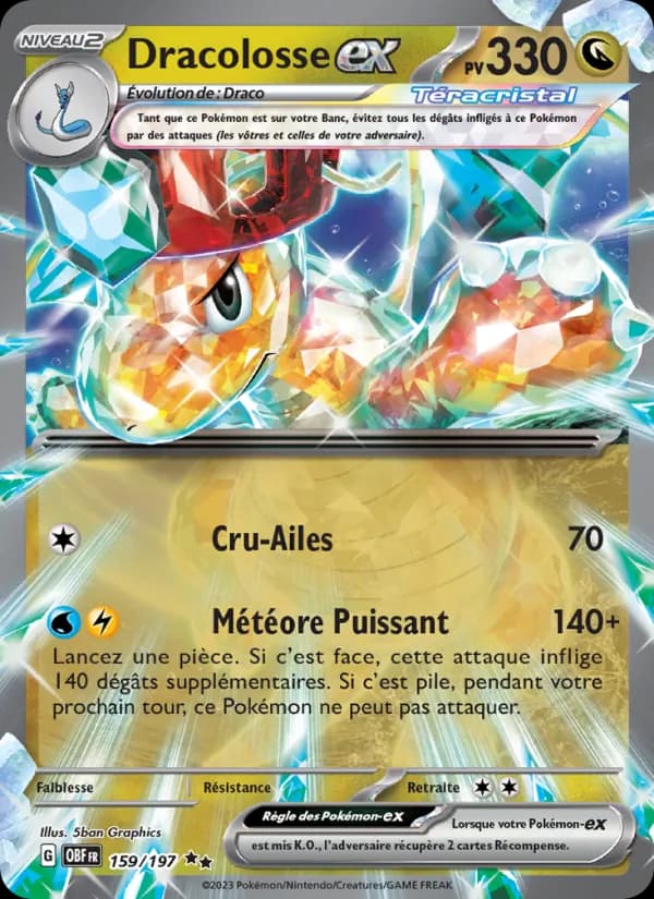 Dracolosse-ex 159 — Flammes Obsidiennes