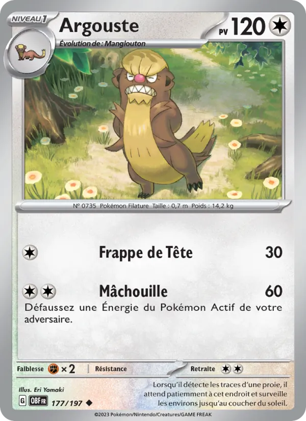 Argouste 177 — Flammes Obsidiennes
