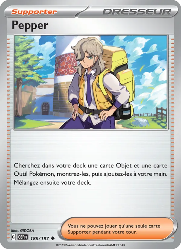 Pepper 186 — Flammes Obsidiennes