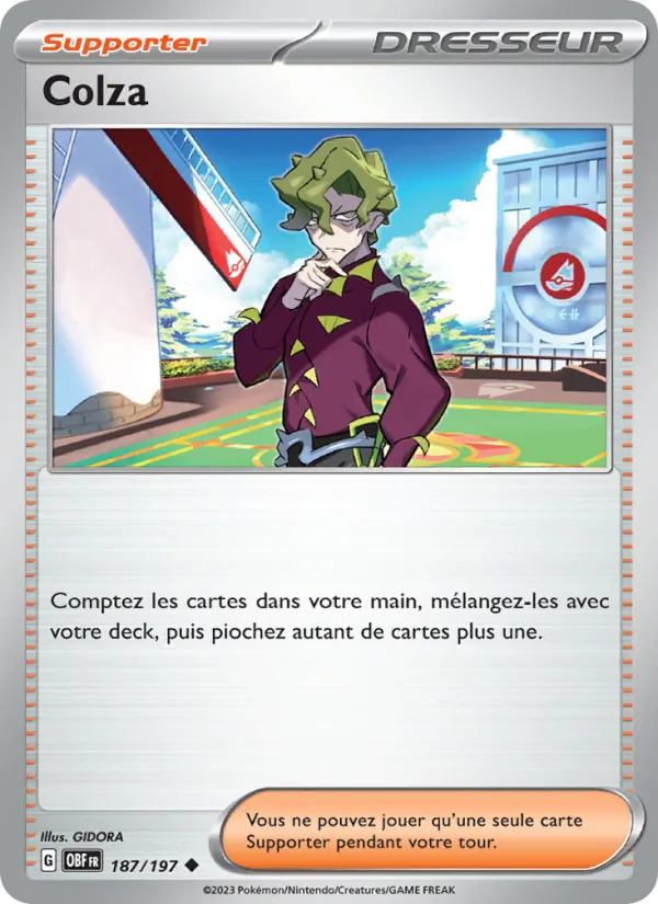 Colza 187 — Flammes Obsidiennes