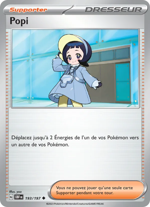 Popi 193 — Flammes Obsidiennes