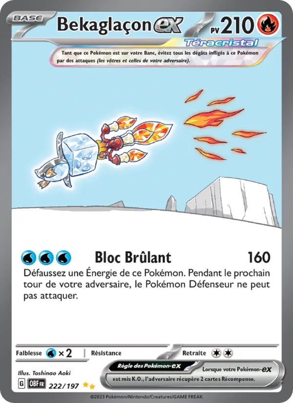 Bekaglaçon-ex 222 — Flammes Obsidiennes