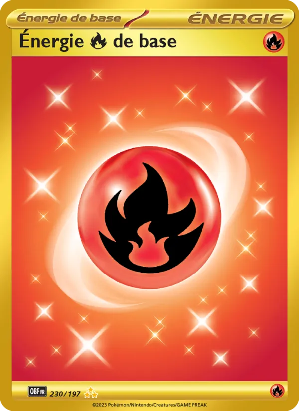 Énergie Fire de base 230 — Flammes Obsidiennes