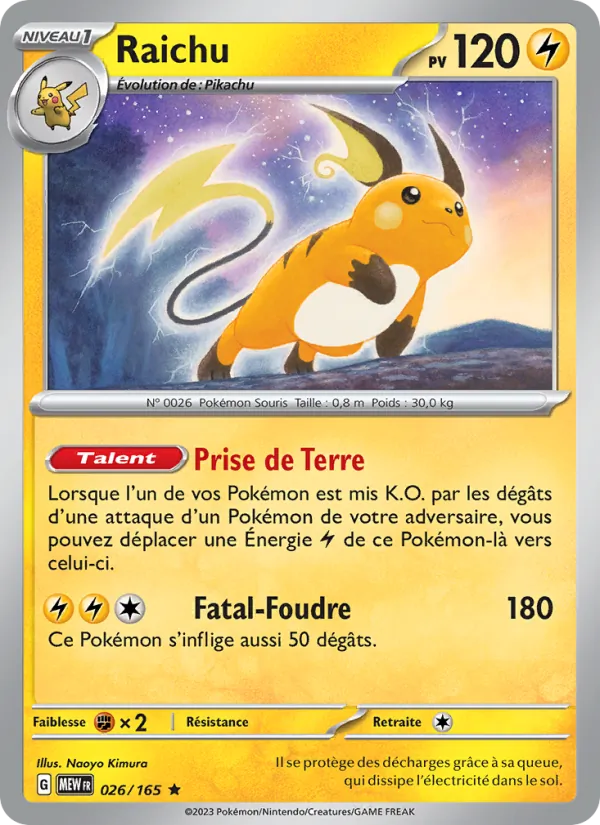 Raichu 026 — 151