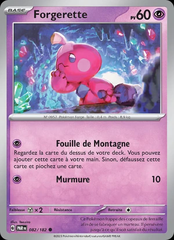Forgerette 082 — Faille Paradoxe