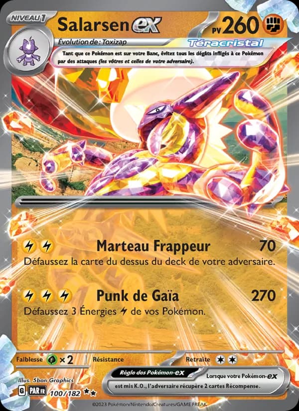Salarsen-ex 100 — Faille Paradoxe