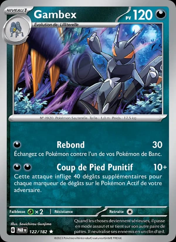 Gambex 122 — Faille Paradoxe