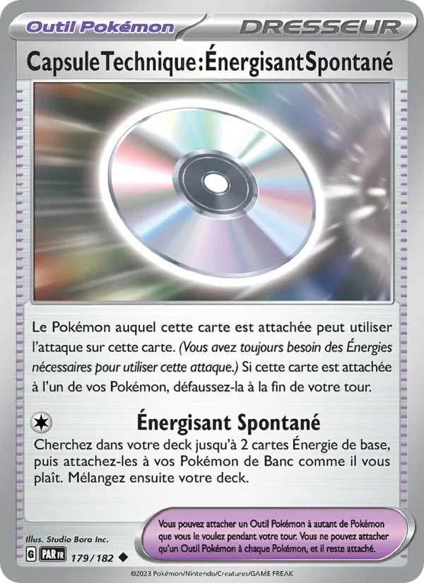 Capsule Technique : Énergisant Spontané 179 — Faille Paradoxe