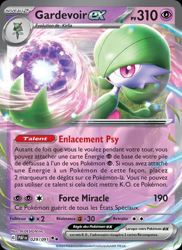 Gardevoir-ex 029 — Destinées de Paldea