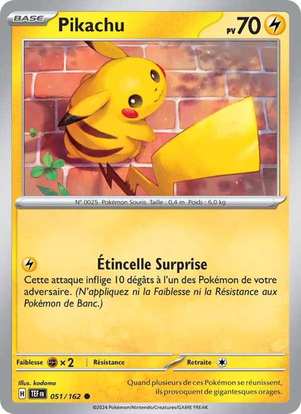 Pikachu 051 — Forces Temporelles