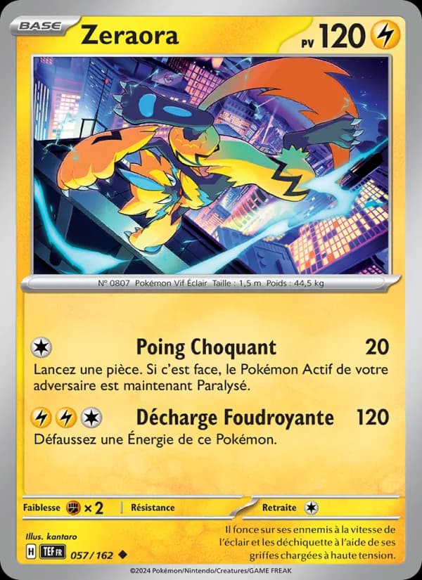 Zeraora 057 — Forces Temporelles