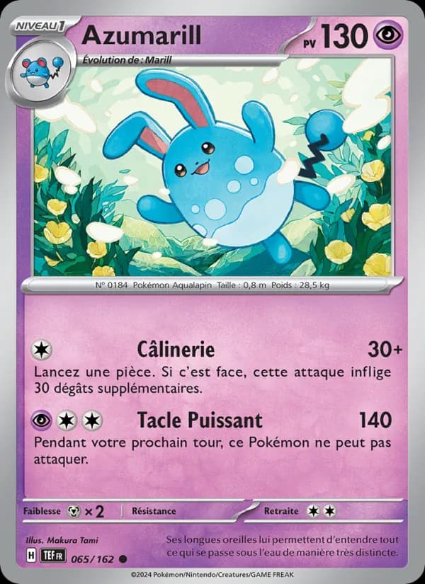 Azumarill 065 — Forces Temporelles