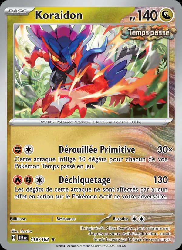 Koraidon 119 — Forces Temporelles