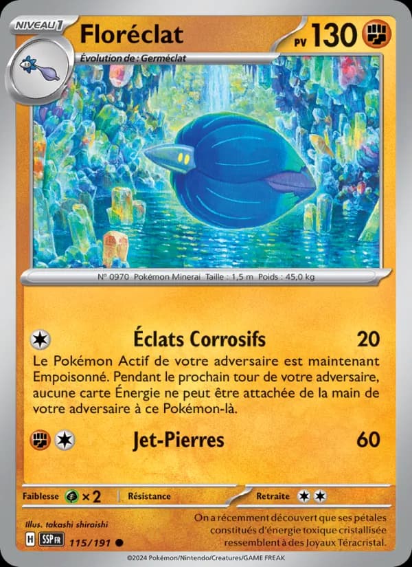 Floréclat 115 — Étincelles Déferlantes