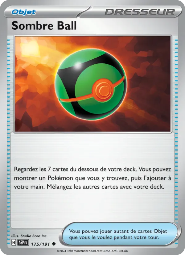 Sombre Ball 175 — Étincelles Déferlantes