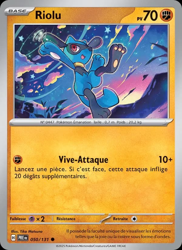 Riolu 050 — Évolutions Prismatiques