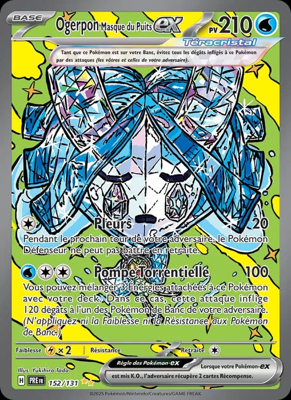Ogerpon Masque du Puits-ex 152 — Évolutions Prismatiques
