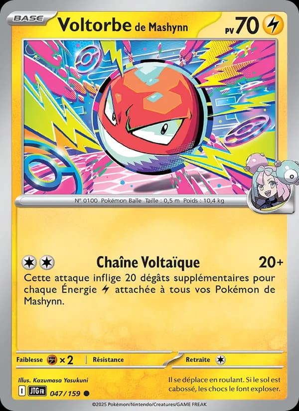 Voltorbe de Mashynn 047 — Aventures Ensemble