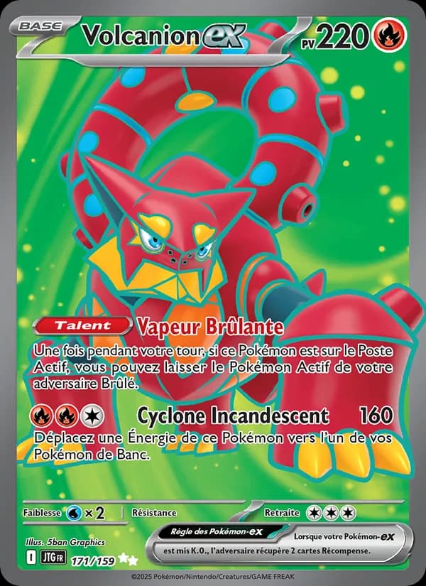 Volcanion-ex 171 — Aventures Ensemble