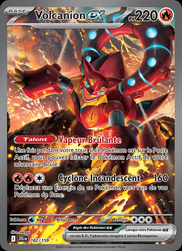 Volcanion-ex 182 — Aventures Ensemble