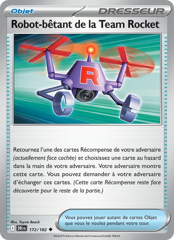 Robot-bêtant de la Team Rocket 172 — Rivalités Destinées