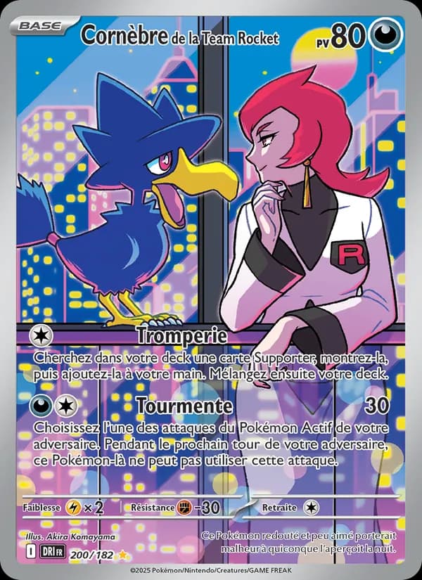 Cornèbre de la Team Rocket 200 — Rivalités Destinées