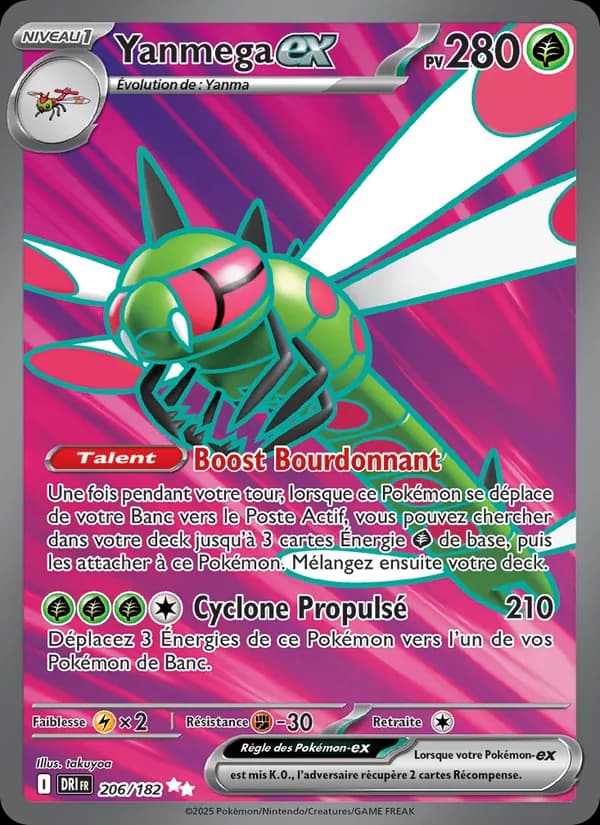 Yanmega-ex 206 — Rivalités Destinées
