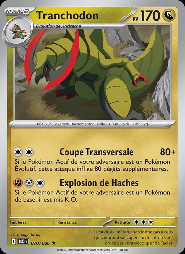 Tranchodon 070 — Foudre Noire