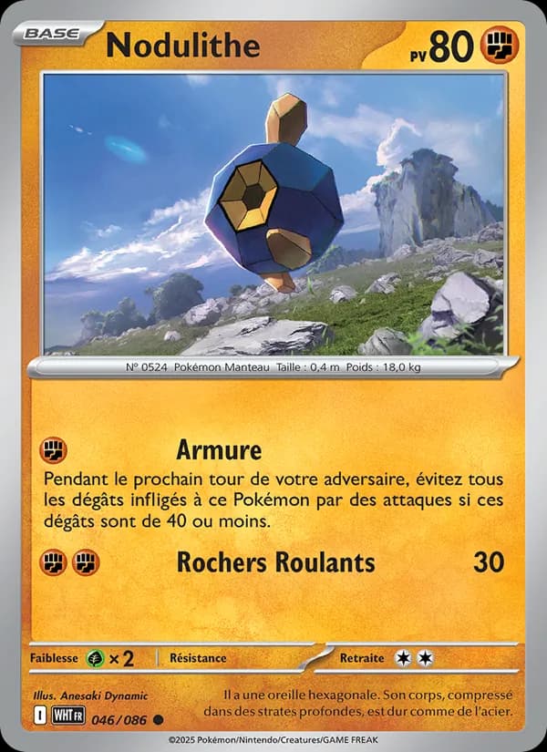 Nodulithe 046 — Flamme Blanche