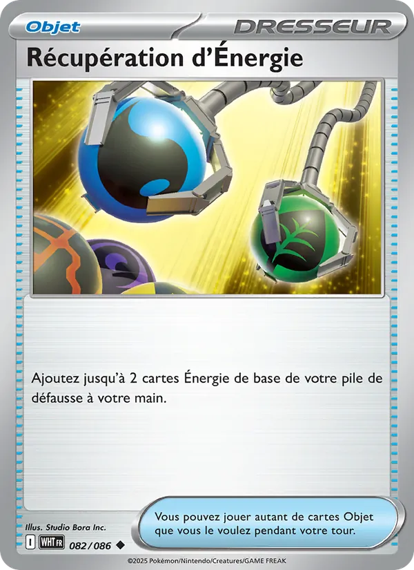 Récupération d'Énergie 082 — Flamme Blanche